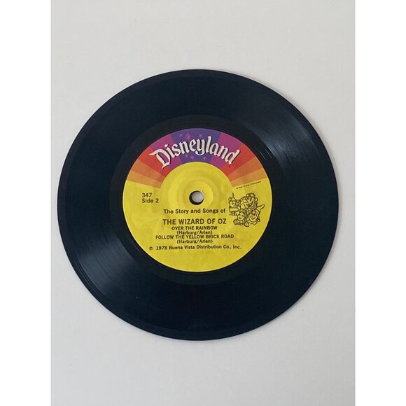 The Story of The Wizard of Oz 347 Book 33-1/2 RPM Record Disneyland Records 1978 - Picture 8 of 12